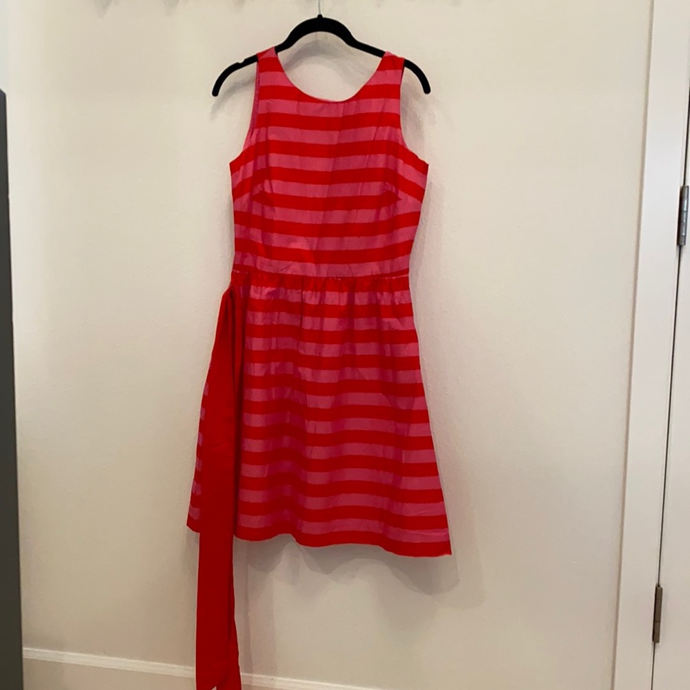 Fit and flare sleeveless dress